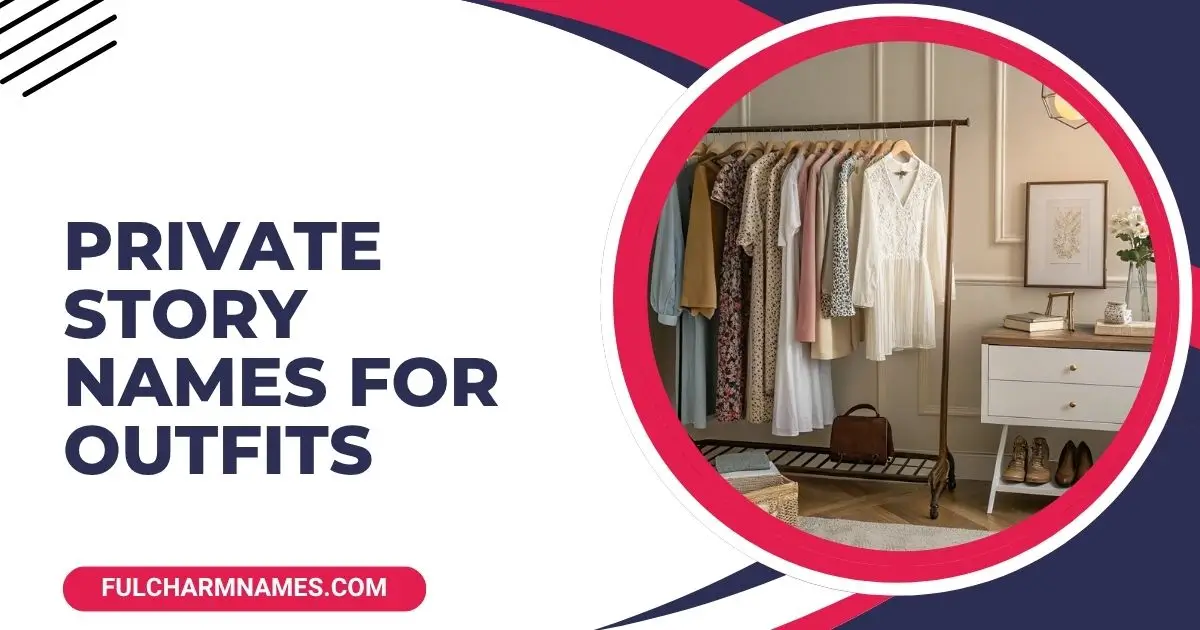 Private Story Names For Outfits That Slay – Serve Every Look