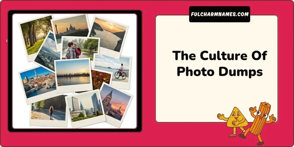 The Culture Of Photo Dumps