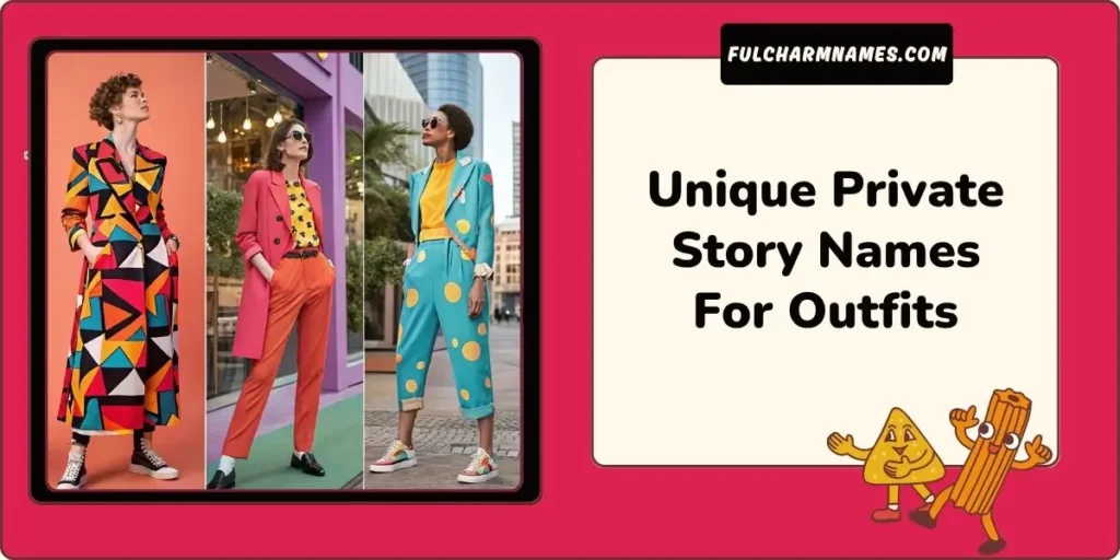 Private Story Names For Outfits That Slay – Serve Every Look 9 Unique Private Story Names For Outfits