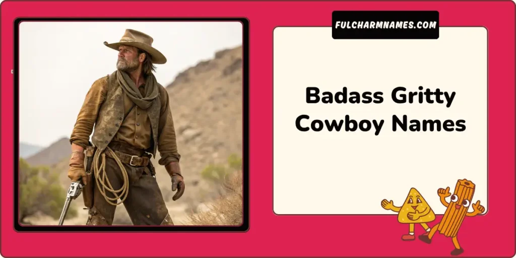 Badass Gritty Cowboy Names