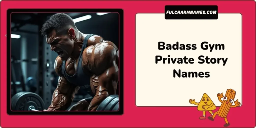 300+ Gym Private Story Name Ideas For Every Fitness Journey 9 Badass Gym Private Story Names