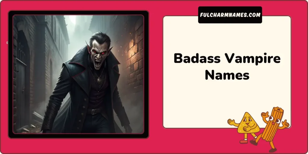 300+ Cute And Creative Vampire Names For Every Story Guide 10 Badass Vampire Names