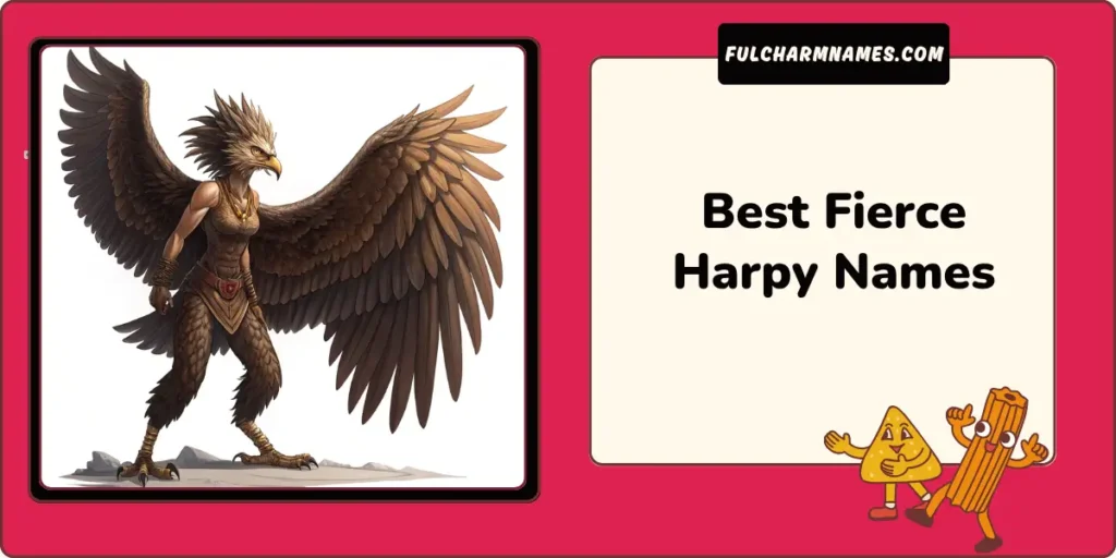 Best Fierce Harpy Names