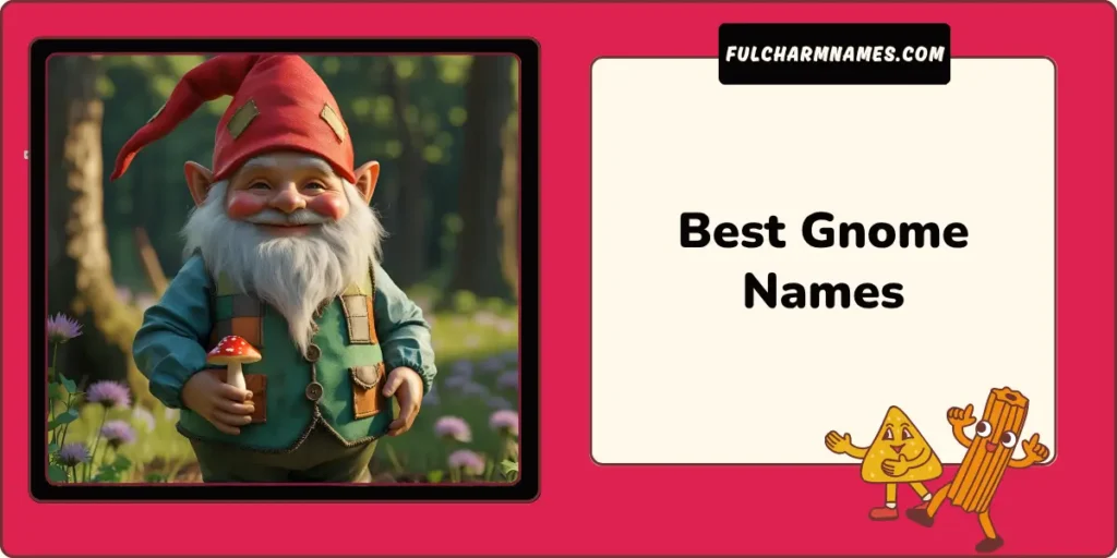 Enchanting Gnome Names For Fantasy, Fun & Laughs You'll Love 4 Best Gnome Names
