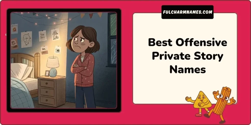 Best Offensive Private Story Names