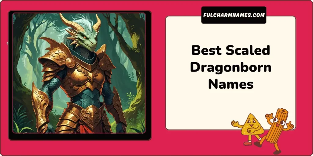 Best Scaled Dragonborn Names