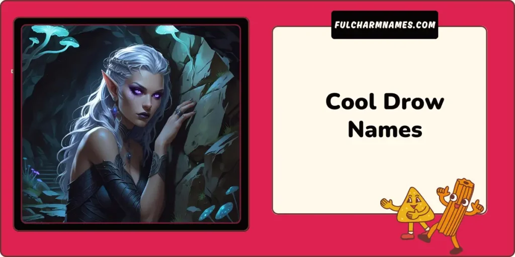 Cool Drow Names