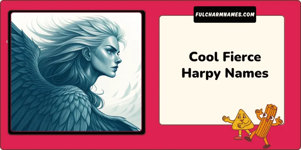 Cool Fierce Harpy Names
