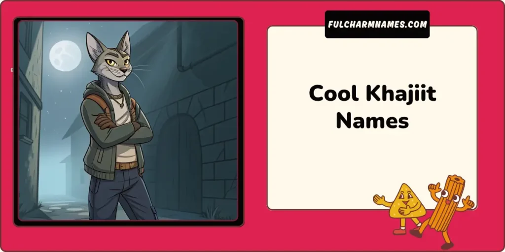 Khajiit Names That Reflect Honor Pride And Fierce Identity 6 Cool Khajiit Names