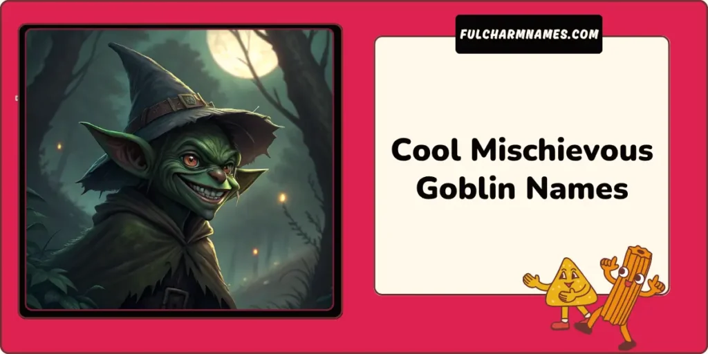 Cool Mischievous Goblin Names