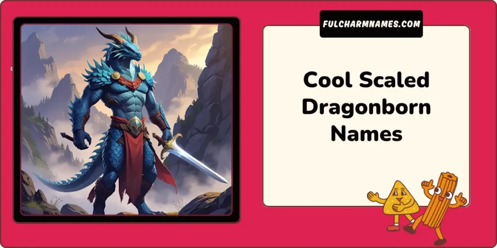 Cool Scaled Dragonborn Names
