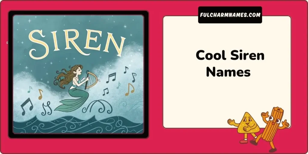 250+ Siren Names Beautiful Haunting And Mysterious Ideas 2 Cool Siren Names