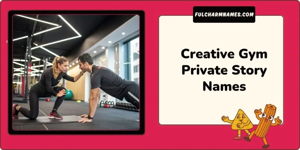 300+ Gym Private Story Name Ideas For Every Fitness Journey 5 Creative Gym Private Story Names
