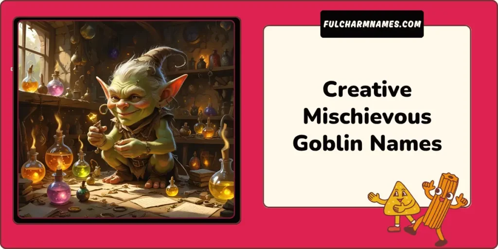 Creative Mischievous Goblin Names
