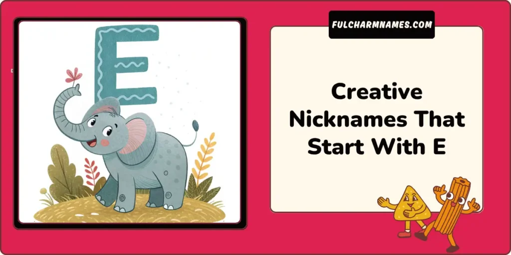 Nicknames That Start With E That Sound Really Good Today 7 Creative Nicknames That Start With E