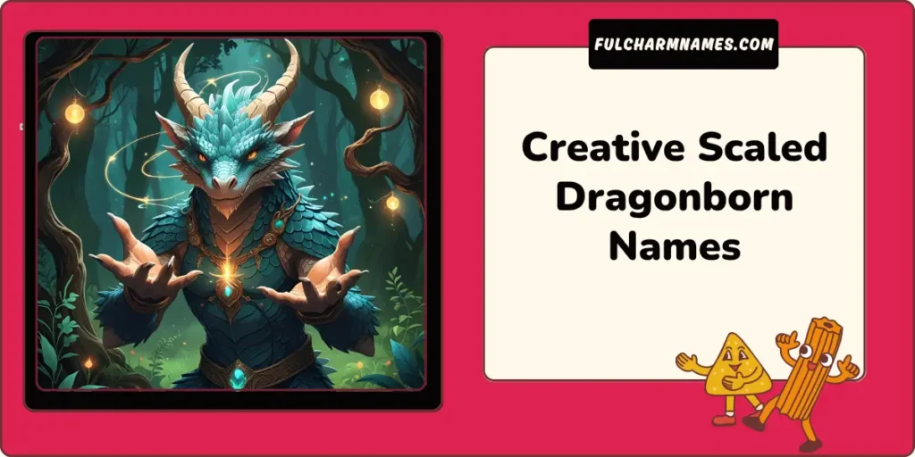Creative Scaled Dragonborn Names