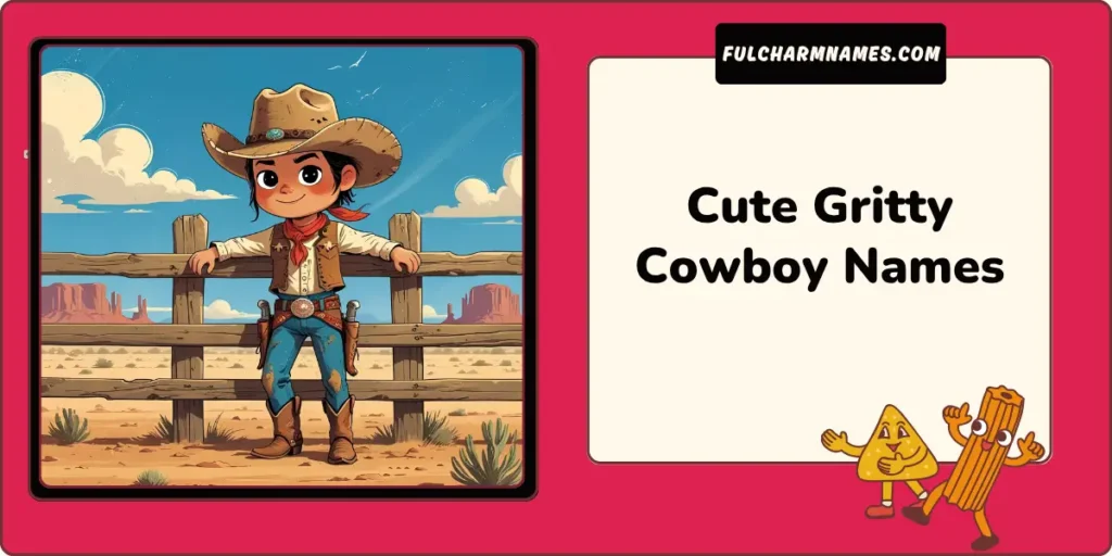 Cute Gritty Cowboy Names