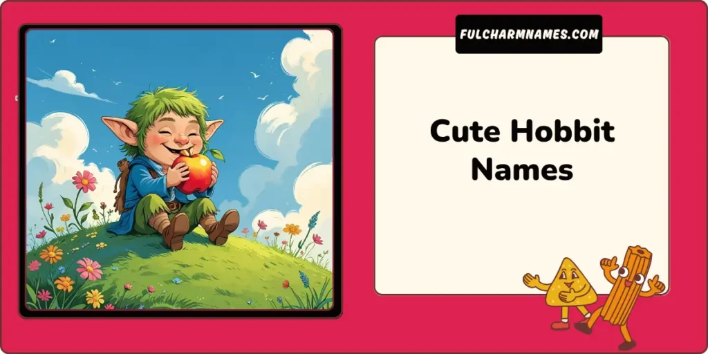 Cute Hobbit Names