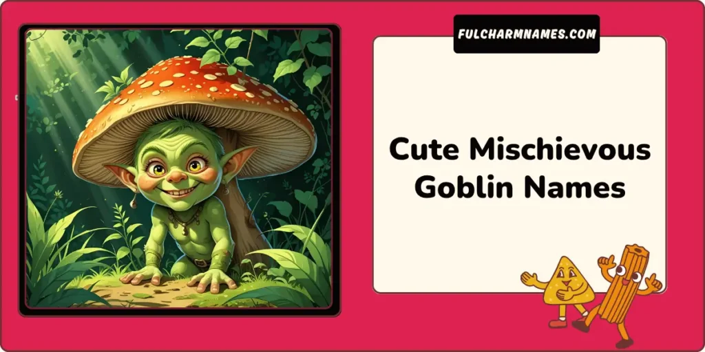Cute Mischievous Goblin Names