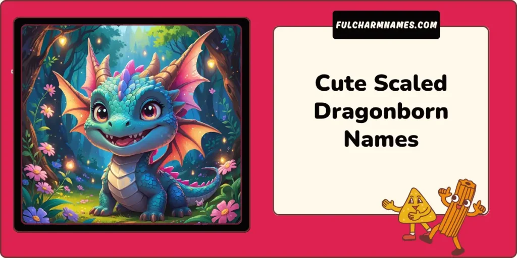 Cute Scaled Dragonborn Names