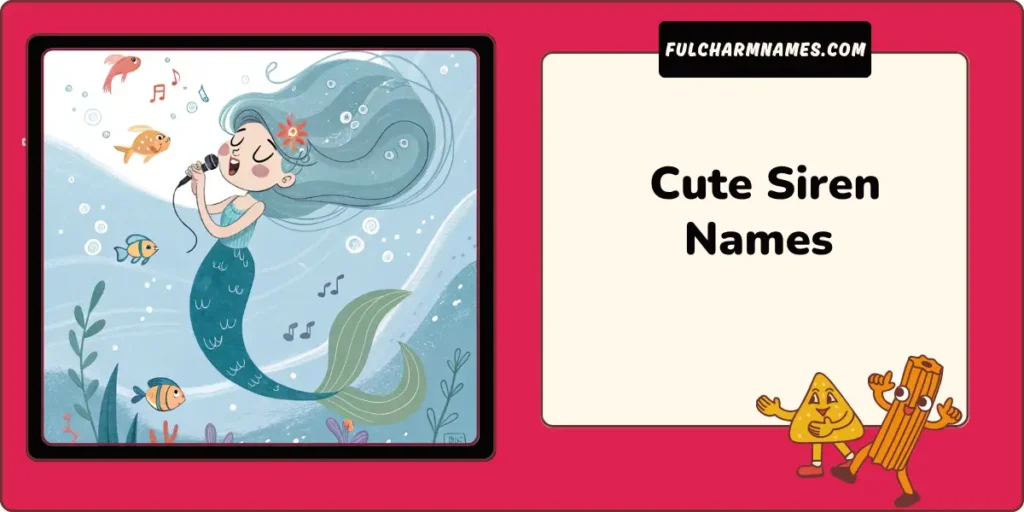 250+ Siren Names Beautiful Haunting And Mysterious Ideas 3 Cute Siren Names