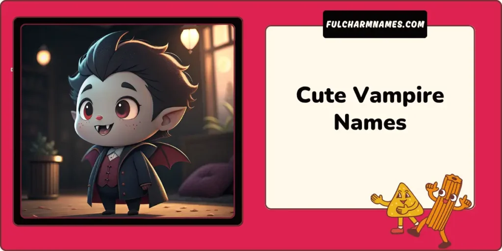 300+ Cute And Creative Vampire Names For Every Story Guide 3 Cute Vampire Names