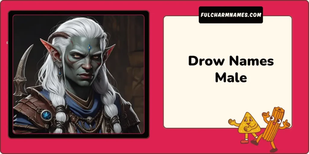 Drow Names Male