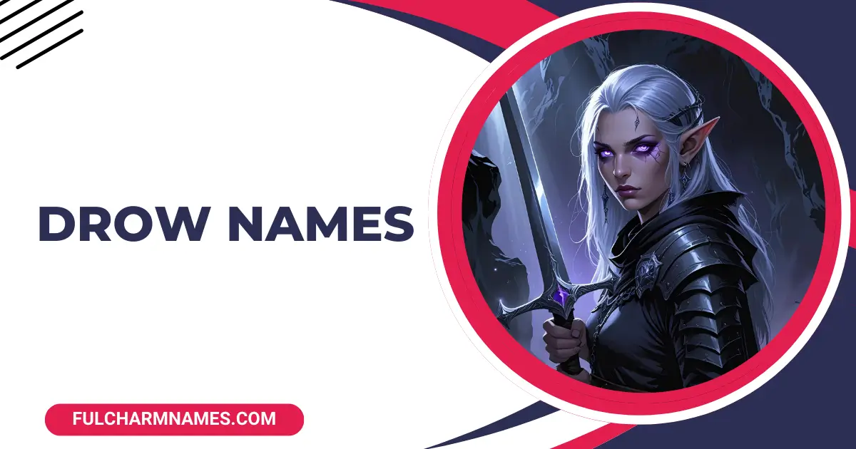 Drow Names