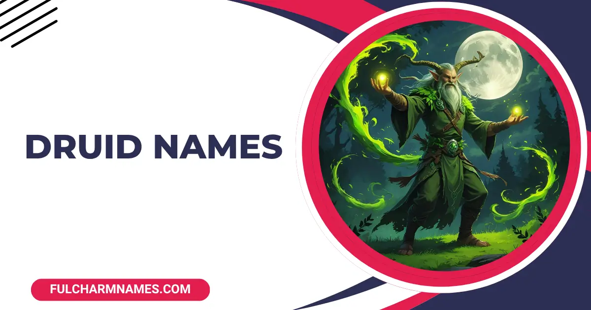 Druid Names