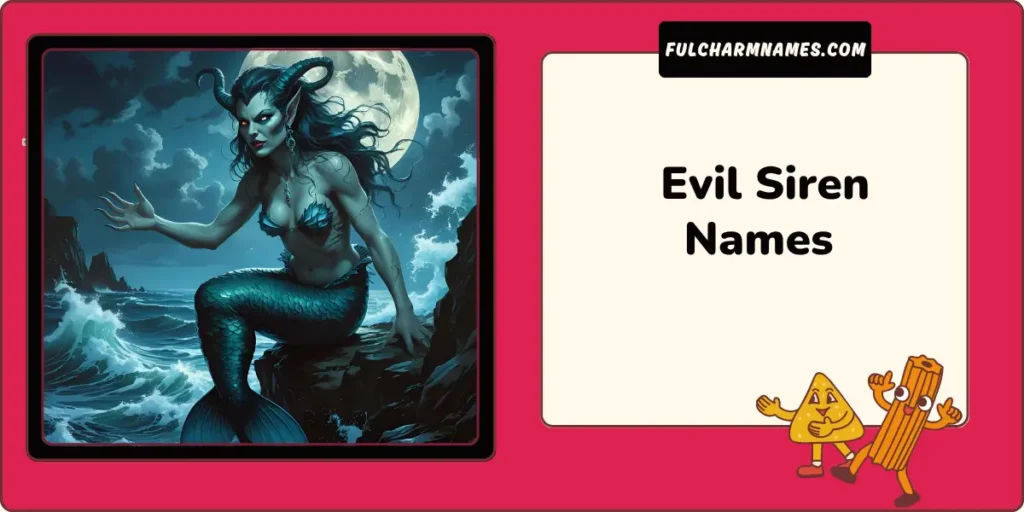 250+ Siren Names Beautiful Haunting And Mysterious Ideas 6 Evil Siren Names