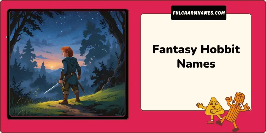 Fantasy Hobbit Names