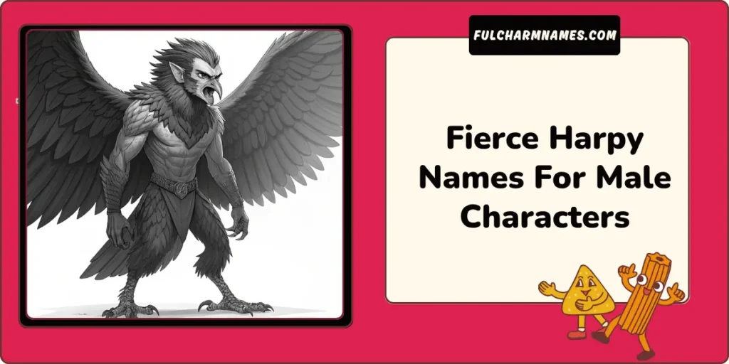 Fierce Harpy Names For Male Characters