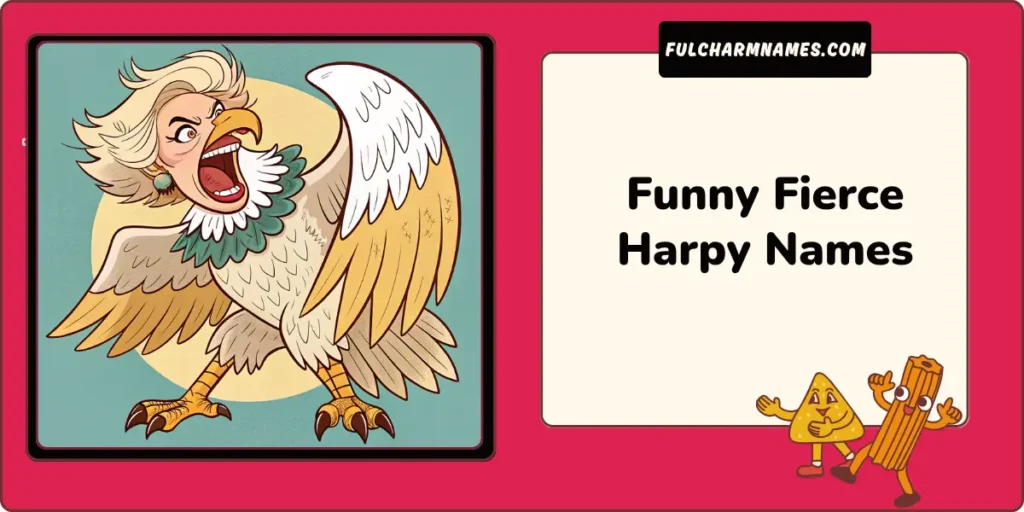 Funny Fierce Harpy Names