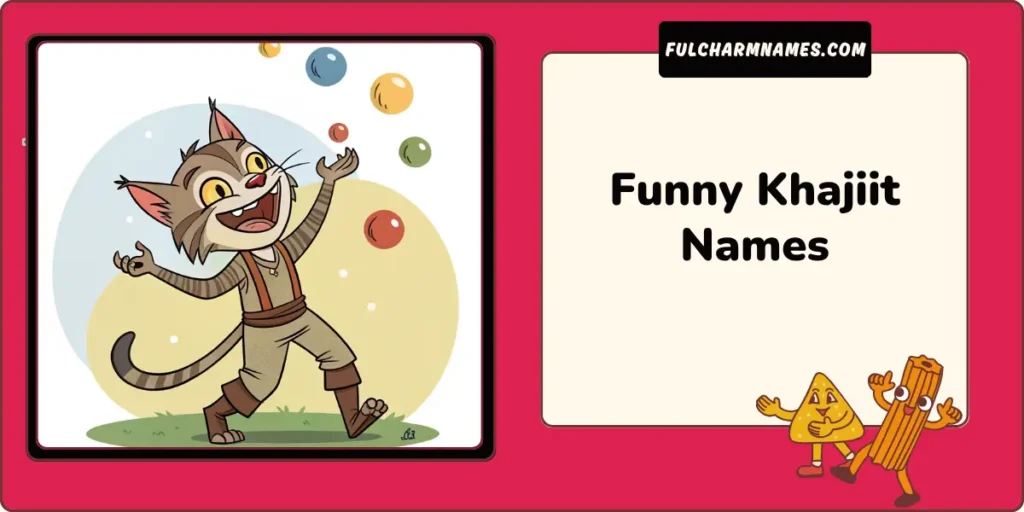 Khajiit Names That Reflect Honor Pride And Fierce Identity 7 Funny Khajiit Names
