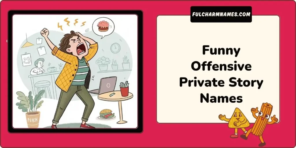 Funny Offensive Private Story Names