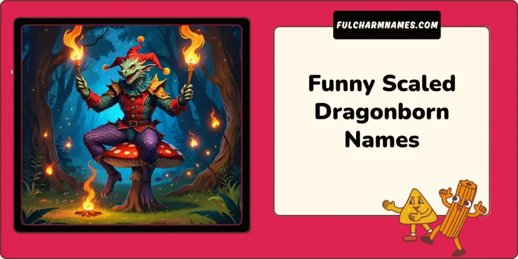 Funny Scaled Dragonborn Names