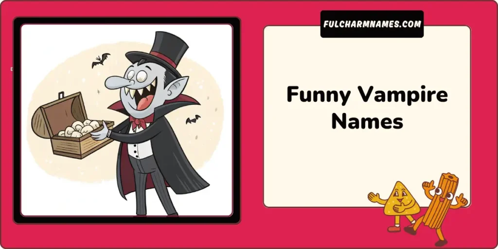 300+ Cute And Creative Vampire Names For Every Story Guide 4 Funny Vampire Names