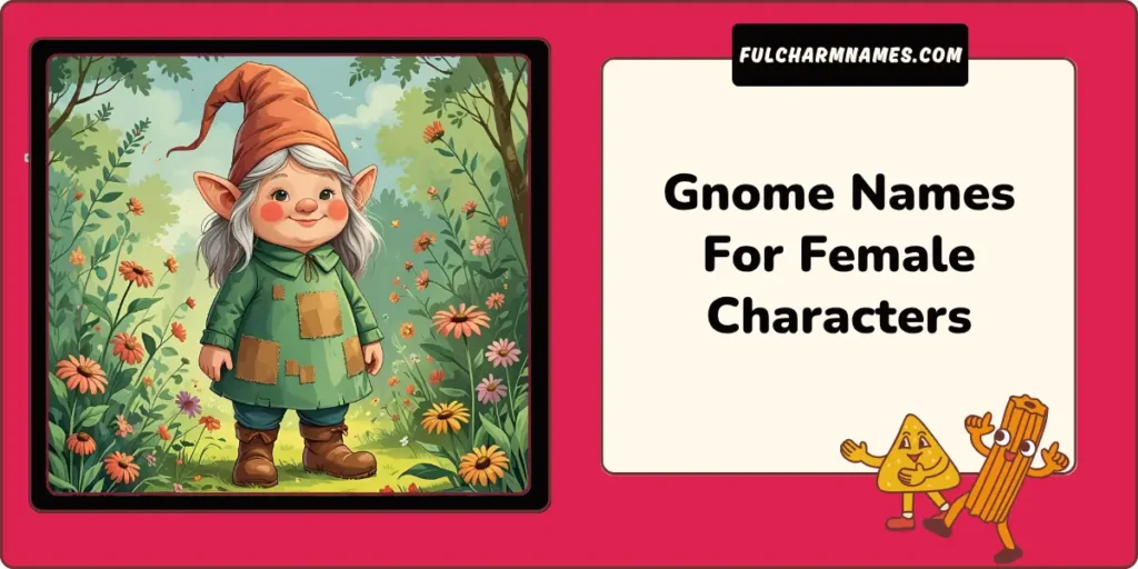 Enchanting Gnome Names For Fantasy, Fun & Laughs You'll Love 5 Gnome Names For Female Characters