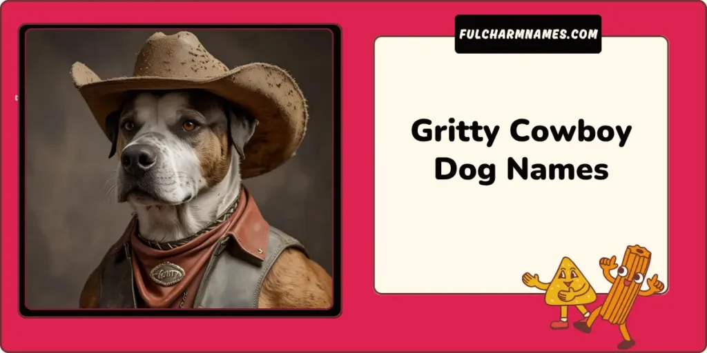 Gritty Cowboy Dog Names