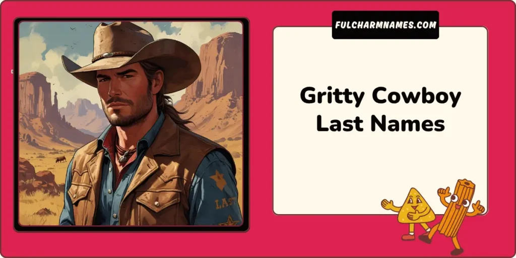 Gritty Cowboy Last Names
