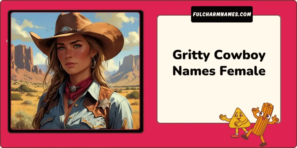 Gritty Cowboy Names Female