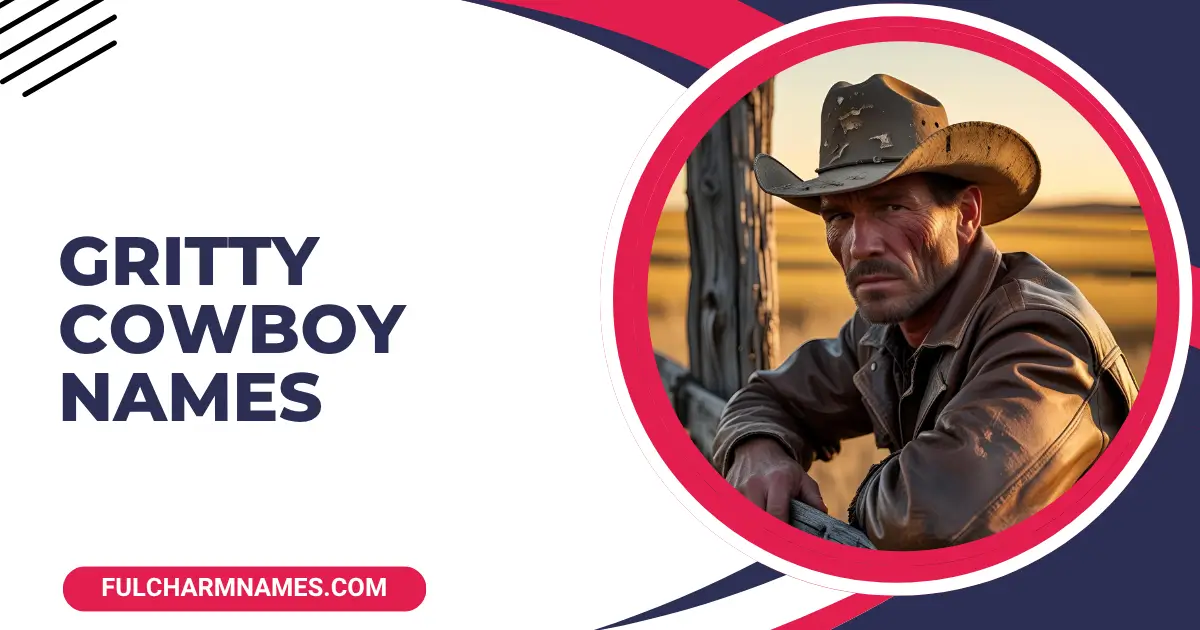 Gritty Cowboy Names