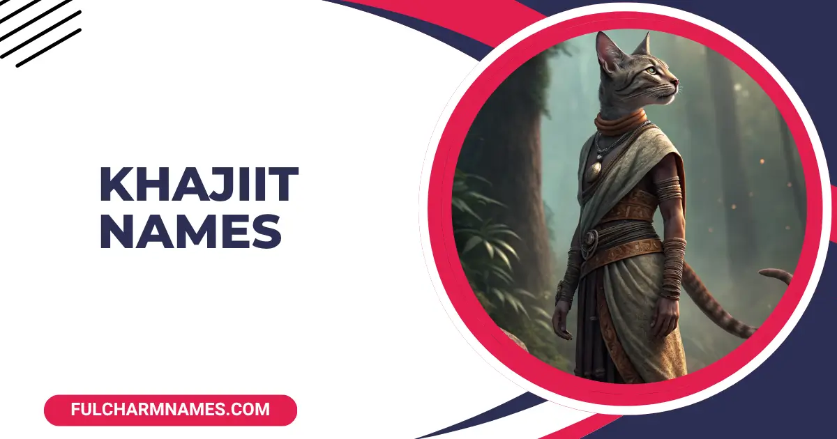 Khajiit Names