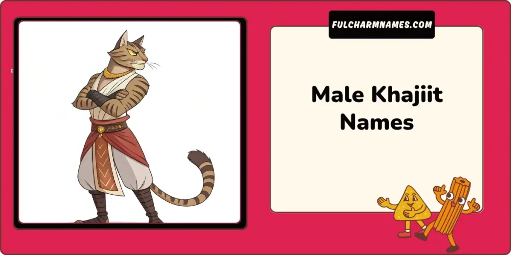 Khajiit Names That Reflect Honor Pride And Fierce Identity 4 Male Khajiit Names