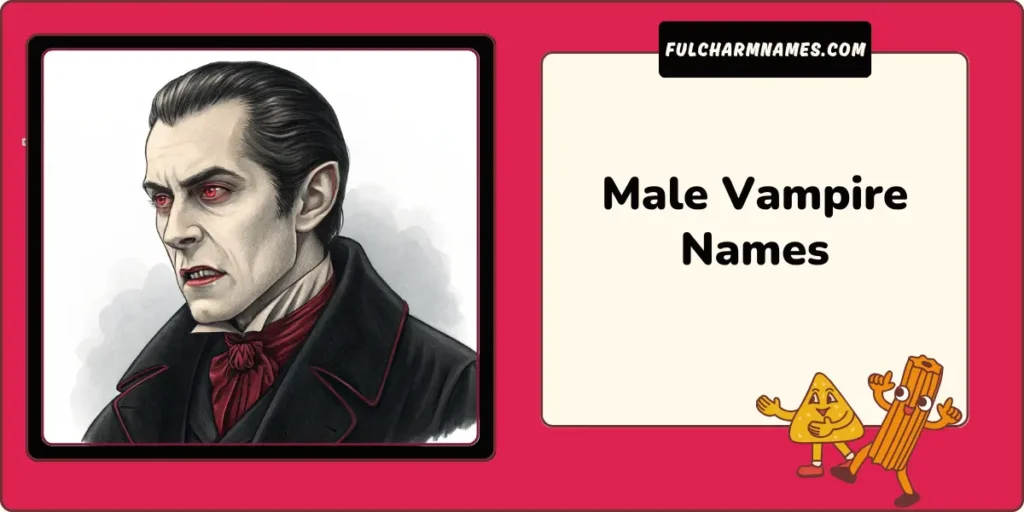 300+ Cute And Creative Vampire Names For Every Story Guide 5 Male Vampire Names