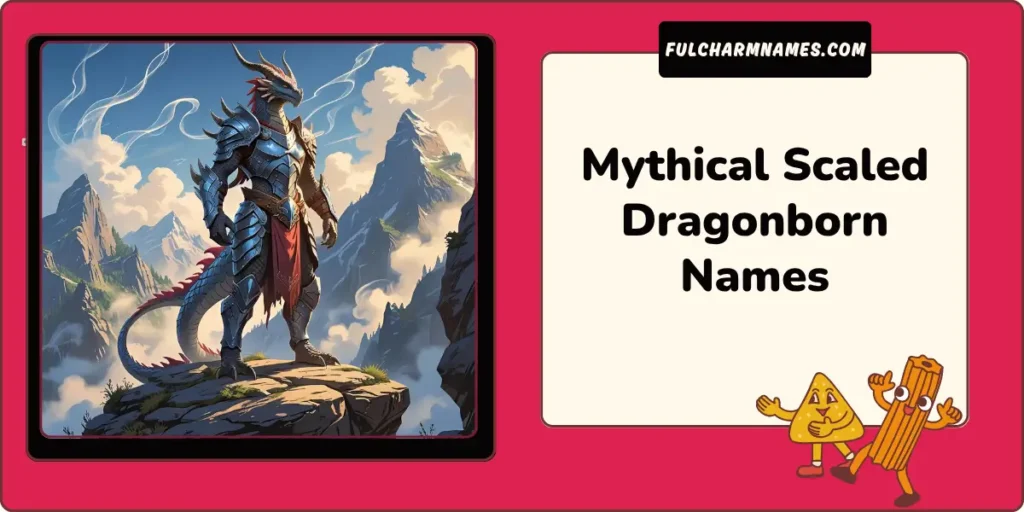 Mythical Scaled Dragonborn Names
