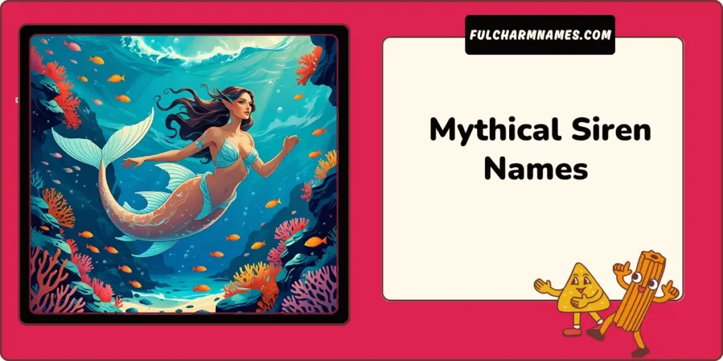 250+ Siren Names Beautiful Haunting And Mysterious Ideas 9 Mythical Siren Names