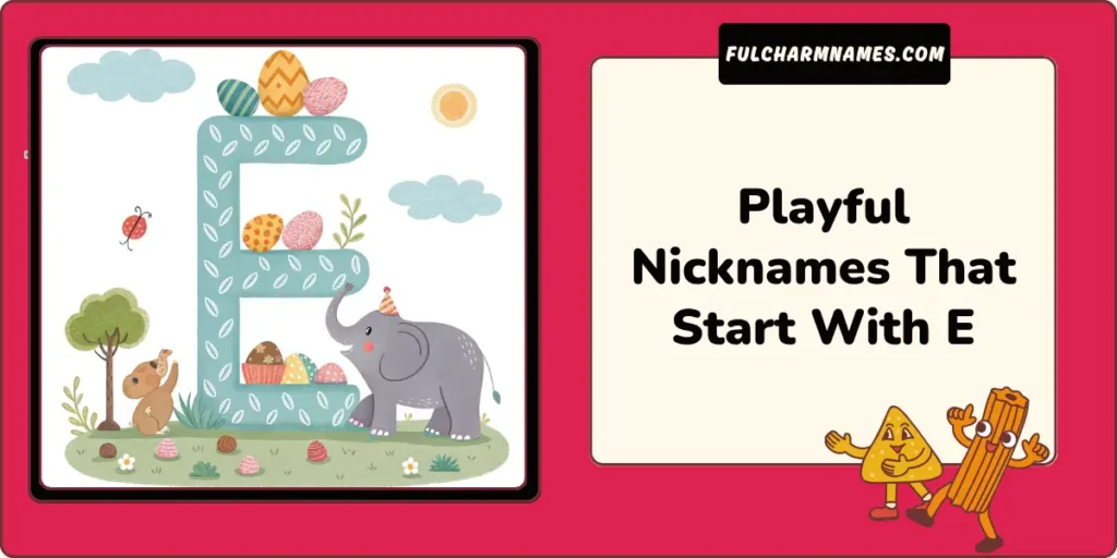 Nicknames That Start With E That Sound Really Good Today 11 Playful Nicknames That Start With E
