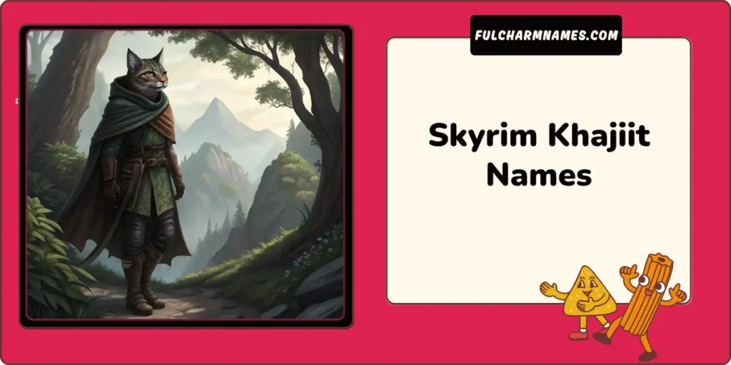 Khajiit Names That Reflect Honor Pride And Fierce Identity 8 Skyrim Khajiit Names