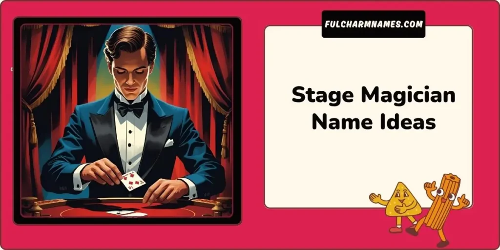 Stage Magician Name Ideas